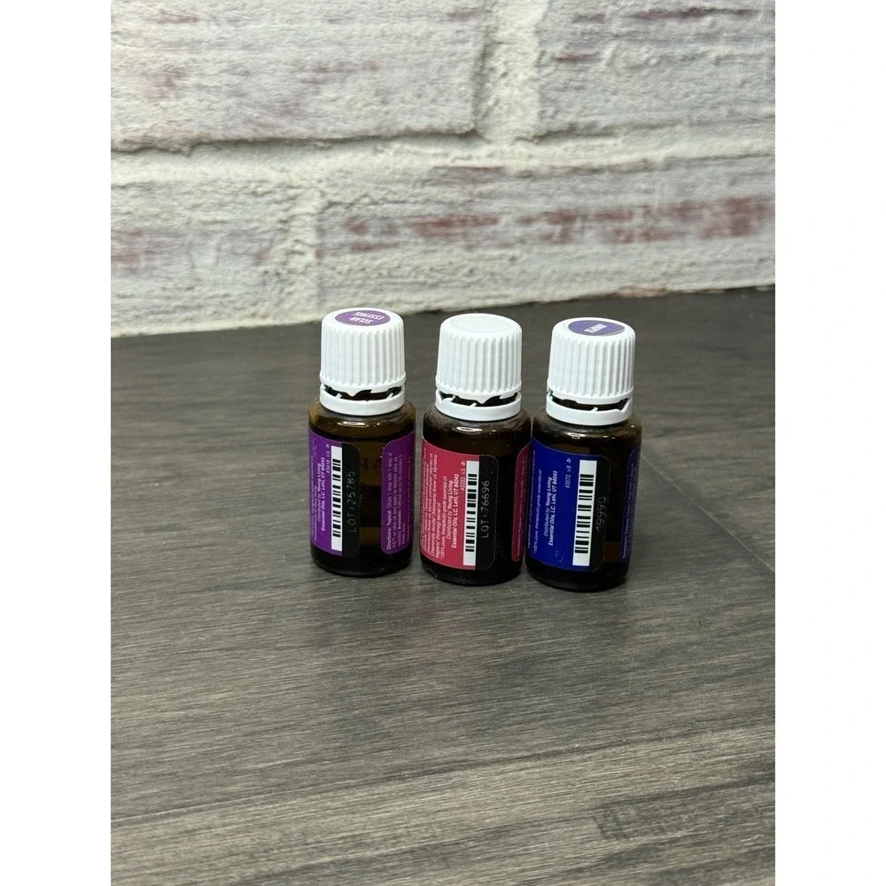 Young Living Juniper, Sclaressence,‎ Endoflex 15ml  Essential Oil (Lot of 3)